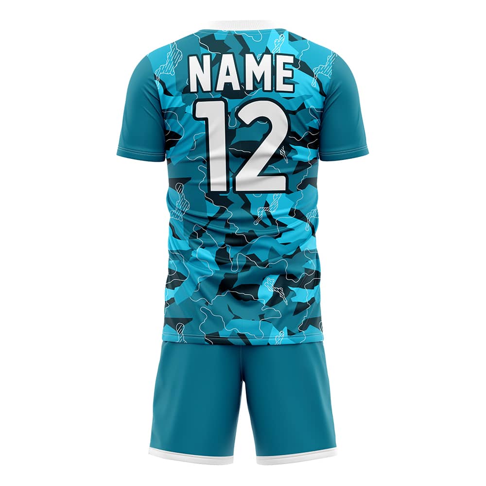 Dynamic Camo Custom Team Soccer Jersey Set