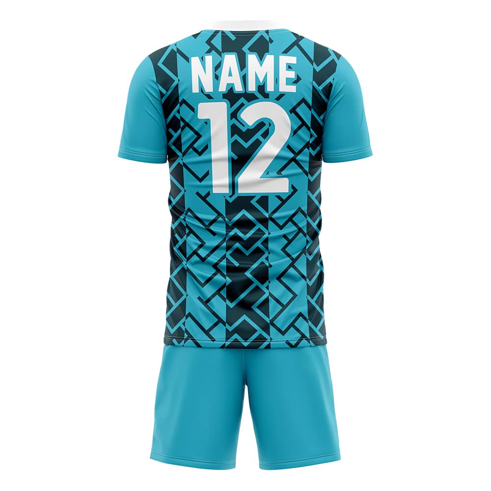 Geometric Custom Team Soccer Jersey Set