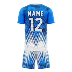 Chevron Custom Team Soccer Jersey Set