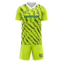 Jungle Pulse Custom Team Soccer Jersey Set