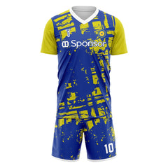 Striker Burst Custom Team Soccer Jersey Set