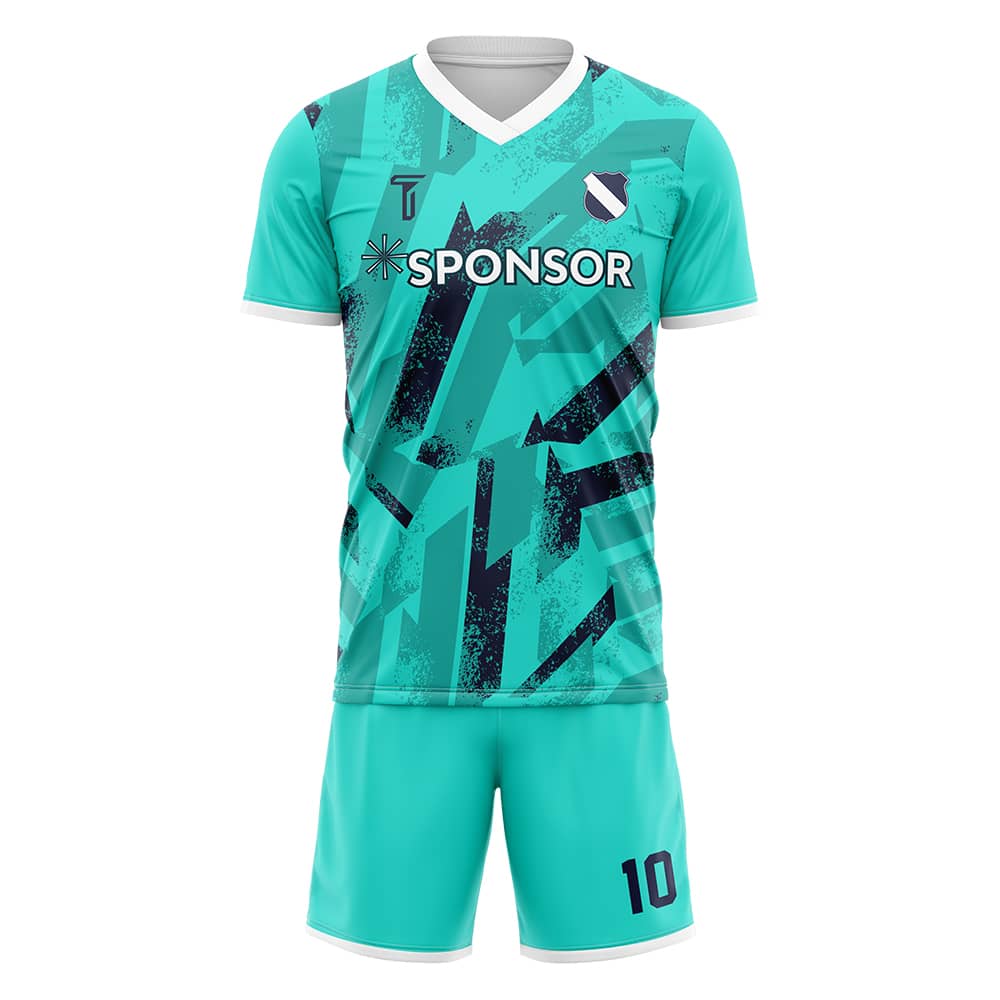 Sapphire Trace Custom Team Soccer Jersey Set
