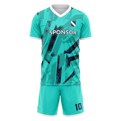 Sapphire Trace Custom Team Soccer Jersey Set