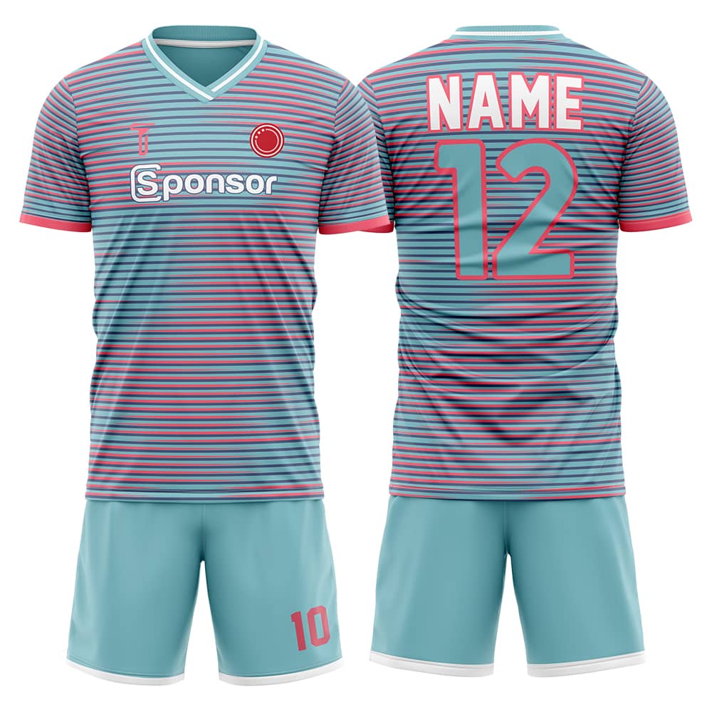 Mystic Wave Custom Team Soccer Jersey Set