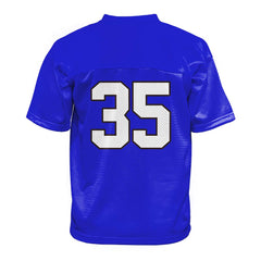 Custom Azure Oversized Football Jersey Street Fashion T-shirt