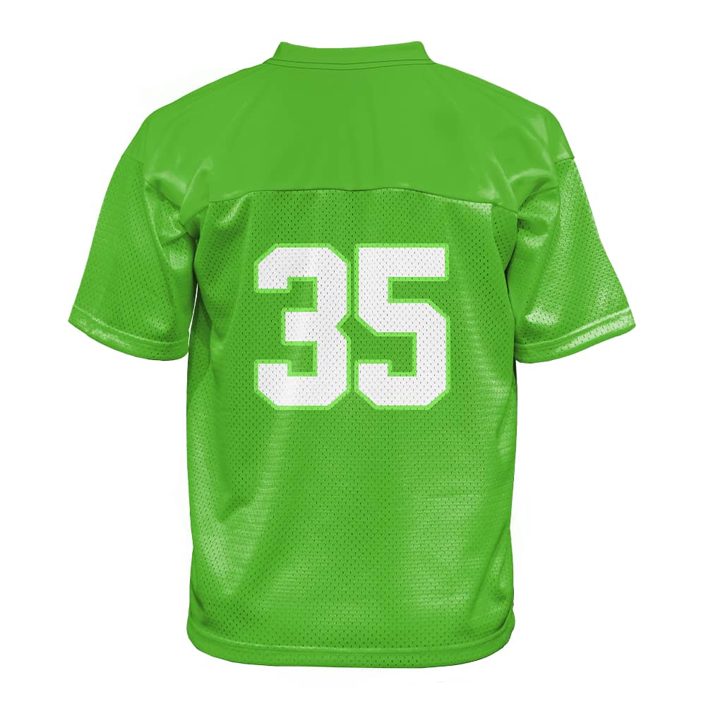 Custom Shamrock Oversized Football Jersey Street Fashion T-shirt