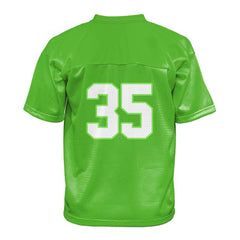 Custom Shamrock Oversized Football Jersey Street Fashion T-shirt