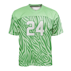 Custom Jungle Oversized Football Jersey Street Fashion T-shirt