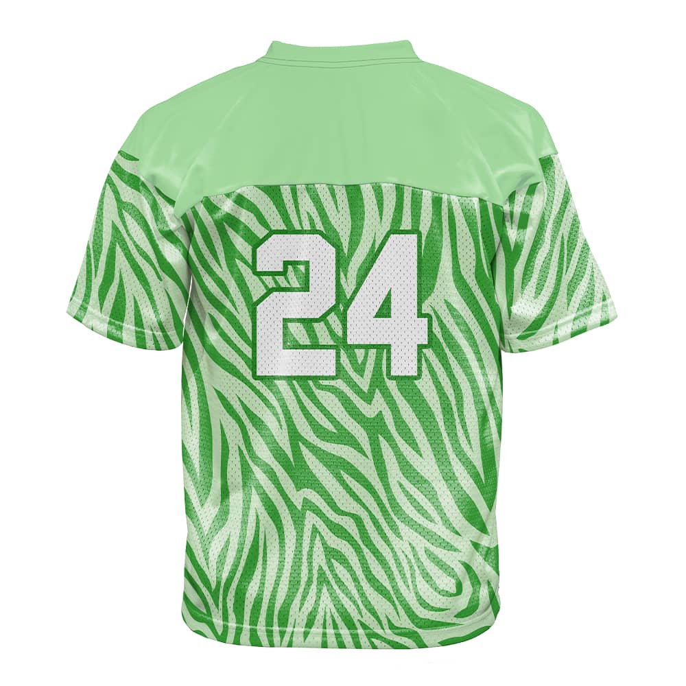 Custom Jungle Oversized Football Jersey Street Fashion T-shirt