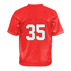 Custom Rose Oversized Football Jersey Street Fashion T-shirt