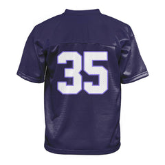 Custom Indigo Oversized Football Jersey Street Fashion T-shirt