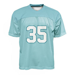 Custom Turquoise Oversized Football Jersey Street Fashion T-shirt