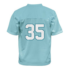 Custom Turquoise Oversized Football Jersey Street Fashion T-shirt