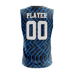 Cyber Maze Compression 7V7 Flag football Jersey 3D back