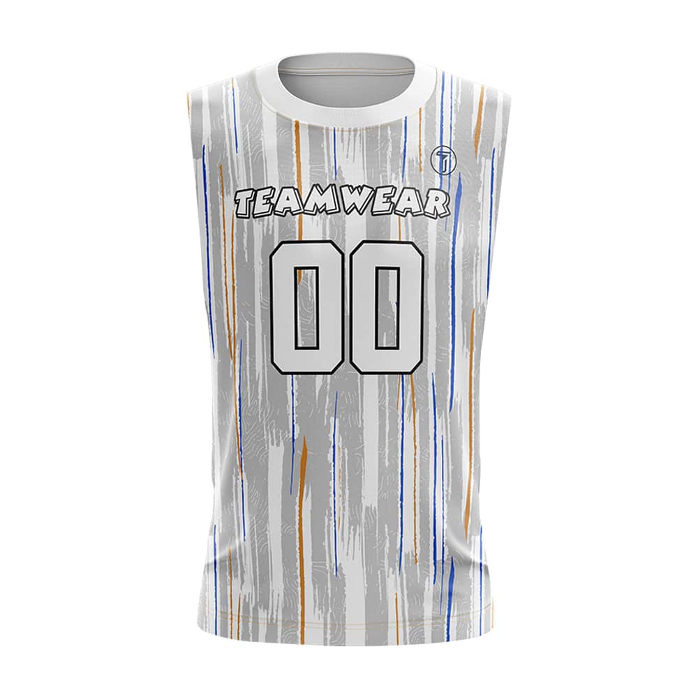 Brush Lines Compression 7V7 Flag football Jersey 3D front