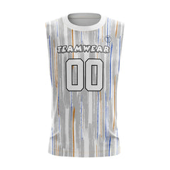 Brush Lines Compression 7V7 Flag football Jersey 3D front