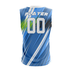 Flash Strike Compression 7V7 Flag football Jersey 3D back