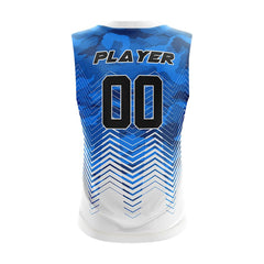Camo Vortex Compression 7V7 Flag football Jersey 3D back