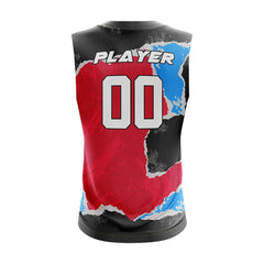 Warzone Patch Compression 7V7 Flag football Jersey 3D back