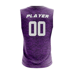 Granite Fade Compression 7V7 Flag football Jersey 3D back