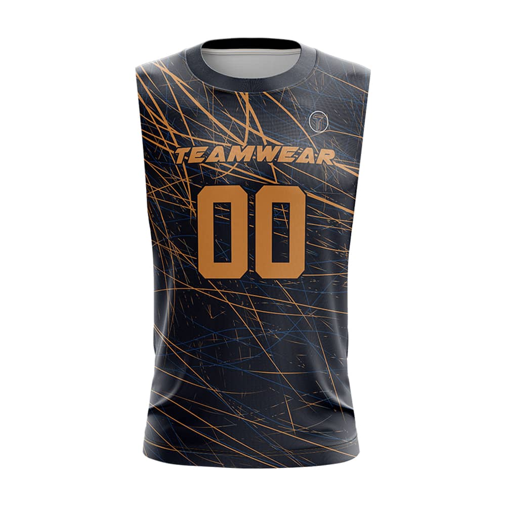 Scratch Burn Compression 7V7 Flag football Jersey 3D front