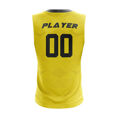 Diamond Core Compression 7V7 Flag football Jersey 3D back