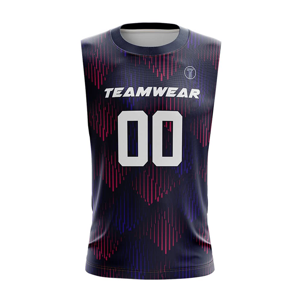 Shadow Grid Compression 7V7 Flag football Jersey 3D front