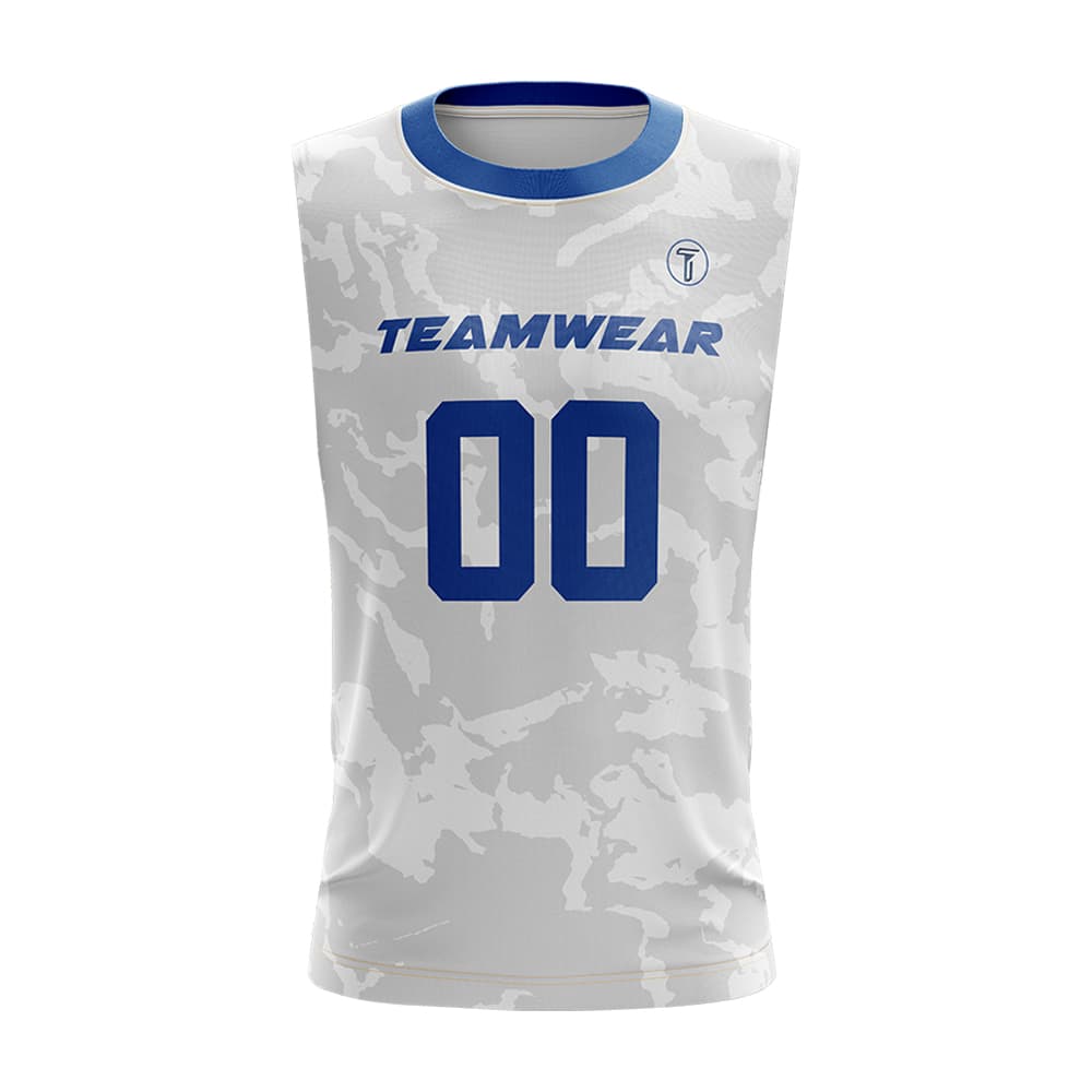 Arctic Camo Compression 7V7 Flag football Jersey 3D front