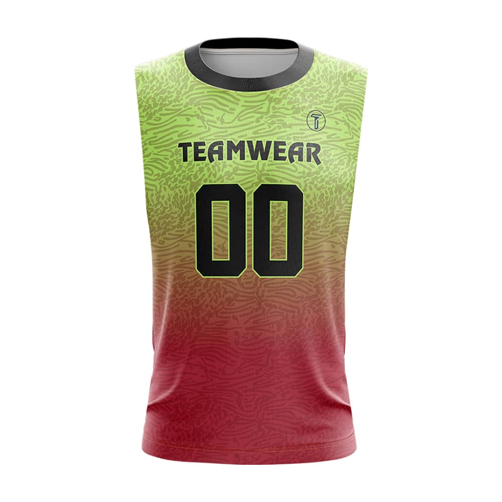 Tropic Heat Compression 7V7 Flag football Jersey 3D front