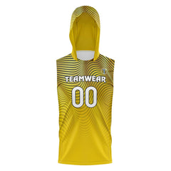 Desert Mirage Hooded Compression 7V7 Flag football Jersey 3D front