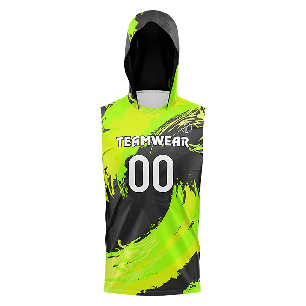 Vortex Hooded Compression 7V7 Flag football Jersey 3D front