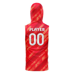 Blaze Hooded Compression 7V7 Flag football Jersey 3D back