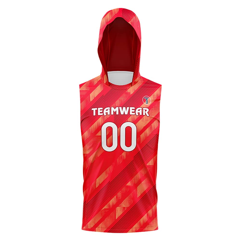 Blaze Hoodie Compression 7V7 Flag football Jersey 3D front
