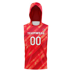 Blaze Hoodie Compression 7V7 Flag football Jersey 3D front