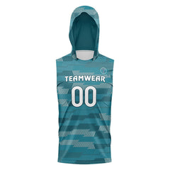 Voyager Hooded Compression 7V7 Flag football Jersey 3D front