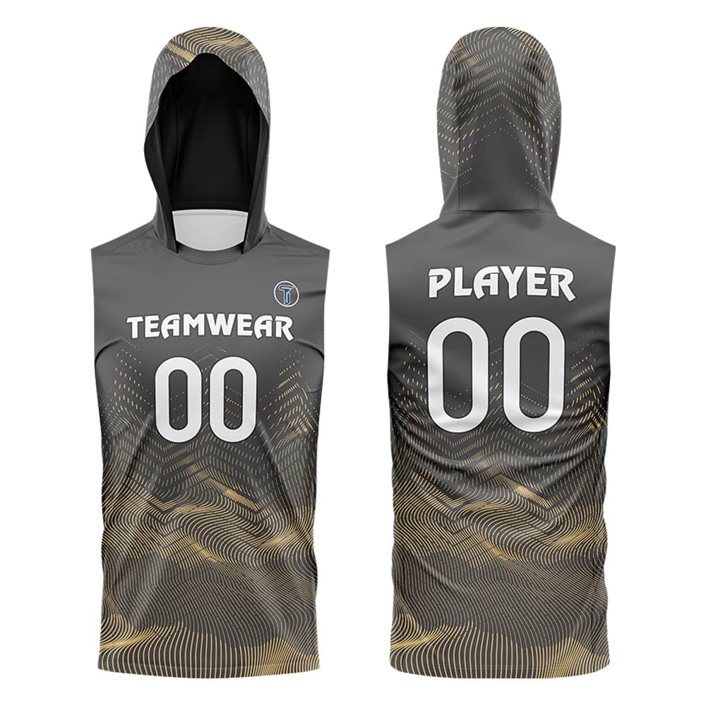 Ember Hoodie Compression 7V7 Flag football Jersey 3D effect