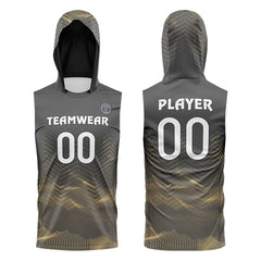 Ember Hoodie Compression 7V7 Flag football Jersey 3D effect