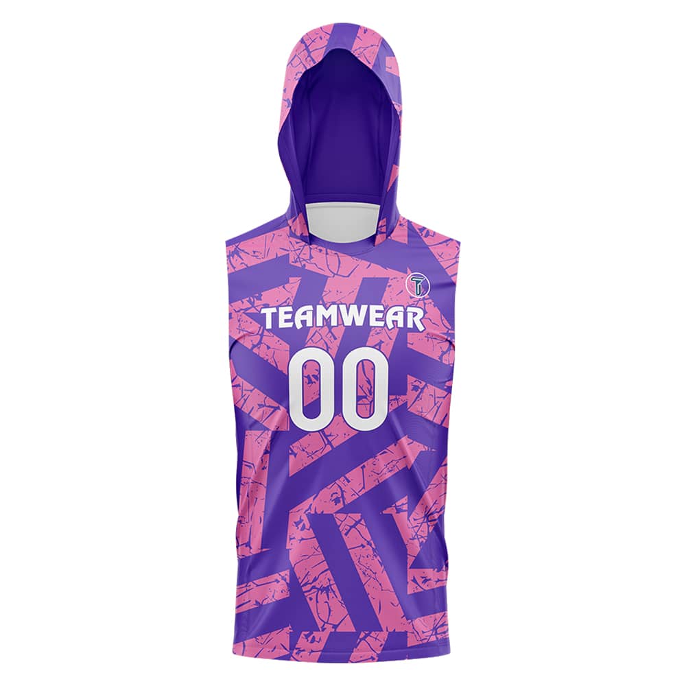 Spectrum Hoodie Compression 7V7 Flag football Jersey 3D front