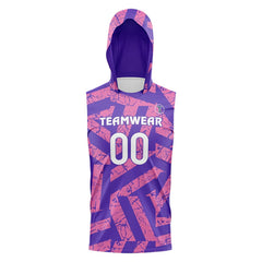 Spectrum Hoodie Compression 7V7 Flag football Jersey 3D front