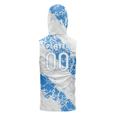 Polar Hooded Compression 7V7 Flag football Jersey 3D back