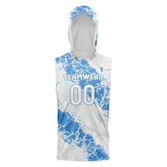 Polar Hooded Compression 7V7 Flag football Jersey 3D front