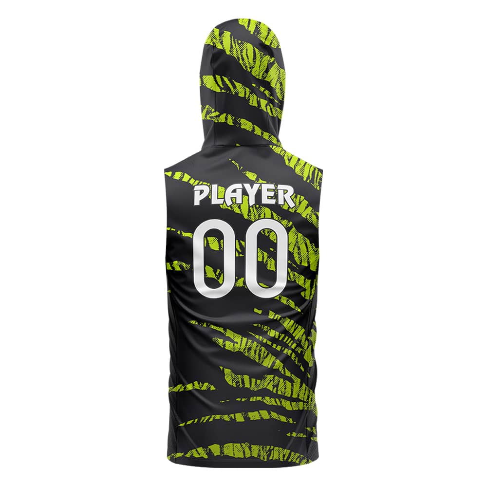 Jungle Claws Hoodie Compression 7V7 Flag football Jersey 3D back