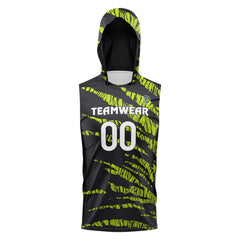 Jungle Claws Hoodie Compression 7V7 Flag football Jersey 3D front