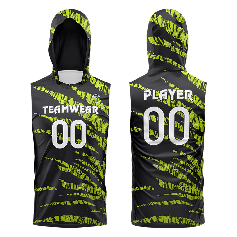 Jungle Claws Hoodie Compression 7V7 Flag football Jersey 3D effect