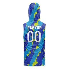 Onyx Hoodie Compression 7V7 Flag football Jersey 3D back