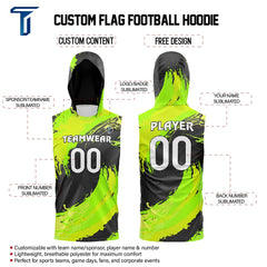 Vortex Hoodie Compression 7V7 Flag football Jersey custom content
