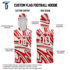 Surge Hoodie Compression 7V7 Flag football Jersey custom content