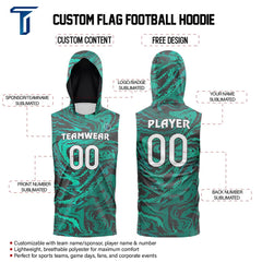 Pixel Hoodie Compression 7V7 Flag football Jersey custom content