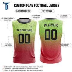 Tropic Heat Compression 7V7 Flag football Jersey custom content