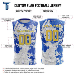 Paint Rush Compression 7V7 Flag football Jersey custom content